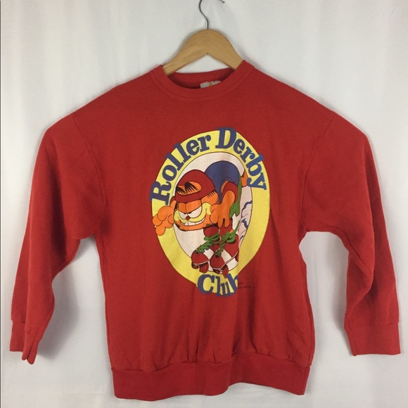 Vintage Sweaters - Vintage Garfield crew